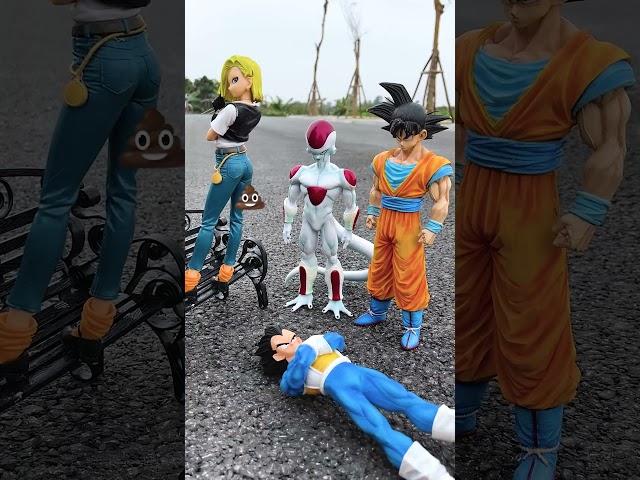Goku vs Vegeta vs Frieza | No or Yes ? #dragonball #funny