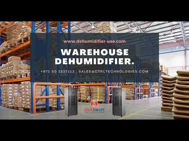 FSD warehouse dehumidifier.| Industrial Dehumidifier for warehouse. | Warehouse dehumidification.