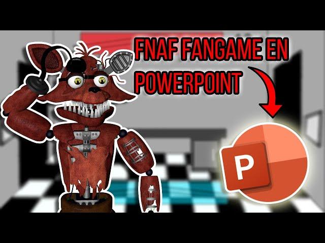 HICE UN FANGAME DE FNAF EN POWERPOINT (es una basura)