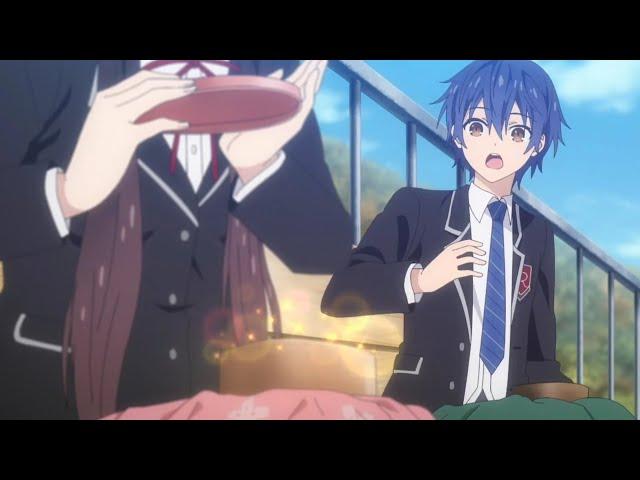 Shido and Kurumi are competing with their food || Date A Live IV funny moment