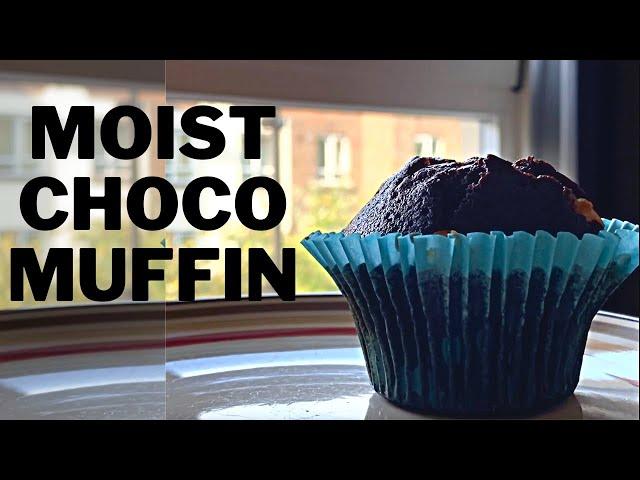 Moist Choco Muffin 4K #muffins #cake #muffincake