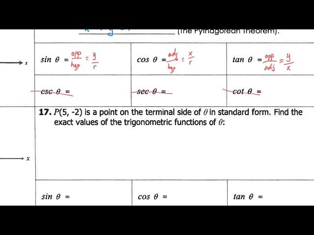 Angles in the coordinate grid Part 2