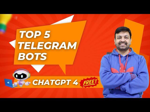 Top 5 Best Telegram Bots (2024) | @technovedant