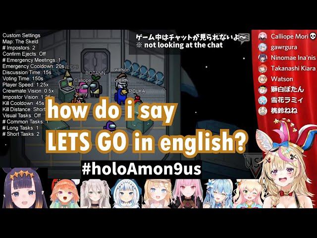 Omaru Polka - "How do i say LETS GO in english?"