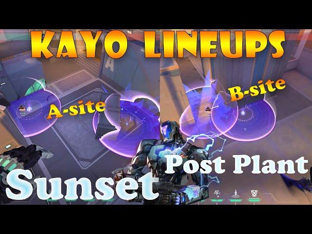 Top 15 Sunset Kayo Post Plant Lineups | Kayo Lineups Sunset | Kayo Sunset Guide