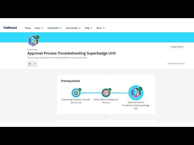 Approval Process Troubleshooting Superbadge Unit | Salesforce Developer | All Challenges