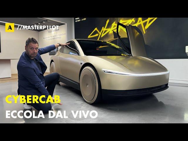 Tesla CYBERCAB 2026 | This is what it looks like LIVE!