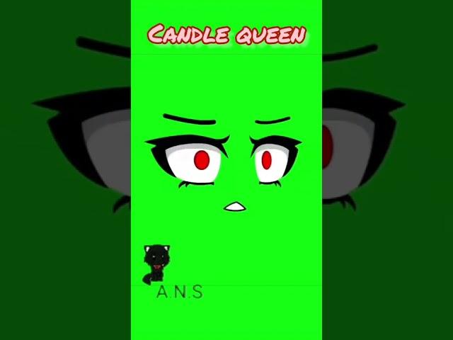 candle queen (gacha club green screen) free to use [A.N.S]