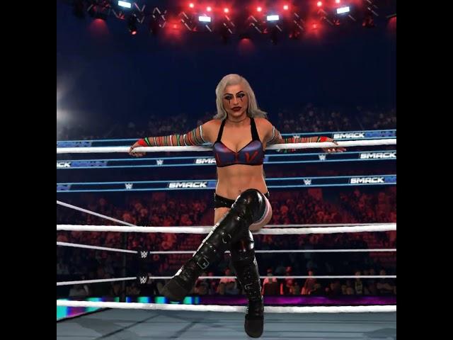 Liv Morgan Chucky by soyelruu | Showcase #shorts  #wwe2k24   #wwe  #wweraw #livmorgan #livmorganwwe