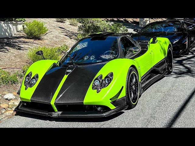 $15,000,000 Pagani Zonda Cinque SHUTS DOWN Monterey Car Week!!! (Monterey Car Week 2024 Day 4)