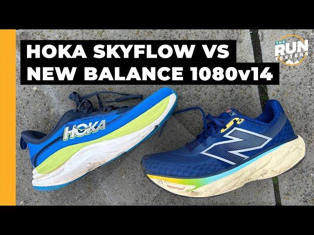 New Balance 1080v14 vs Hoka Skyflow: Which cushioned daily trainer comes out on top?