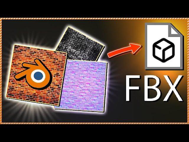 How to EXPORT 3D model WITH PACKED TEXTURES from Blender to Unity - Extract textures in Unity