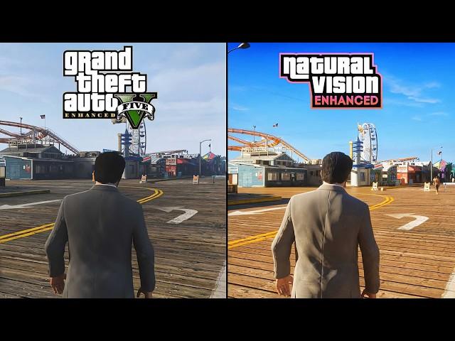 How to install Natural Vision Enhanced in GTA 5 Enhanced (2025)  install Graphics Mod in GTA 5