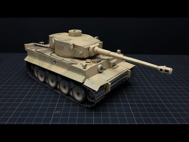 Tiger I (Panzerkampfwagen VI Tiger Ausf. H1) Paper Model