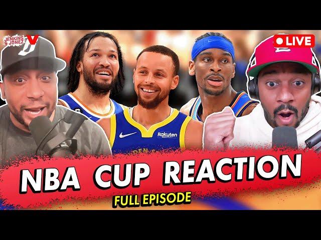 NBA Cup Quarters Reaction: Steph & Steve Kerr upset after Warriors loss to Rockets w/ Claire De Lune