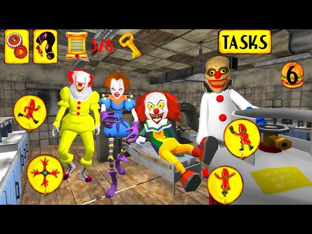 ПОЯВИЛИСЬ новые СОСЕДИ! обновленная Игра КЛОУНЫ ДЕЛАЮ КОНЦОВКУ - Clown Hospital Neighbor