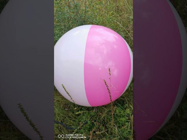 24" Beach ball intex pop compressor