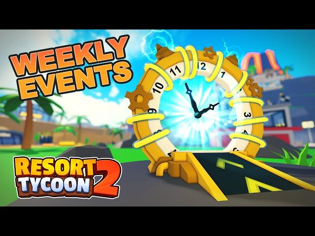 WEEKLY EVENTS (UPDATE 14) - Resort Tycoon 2