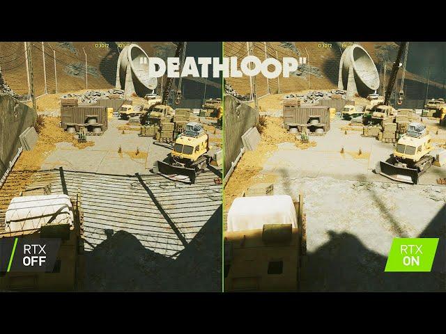 DEATHLOOP - RTX On vs Off | Graphics/Performance Comparison