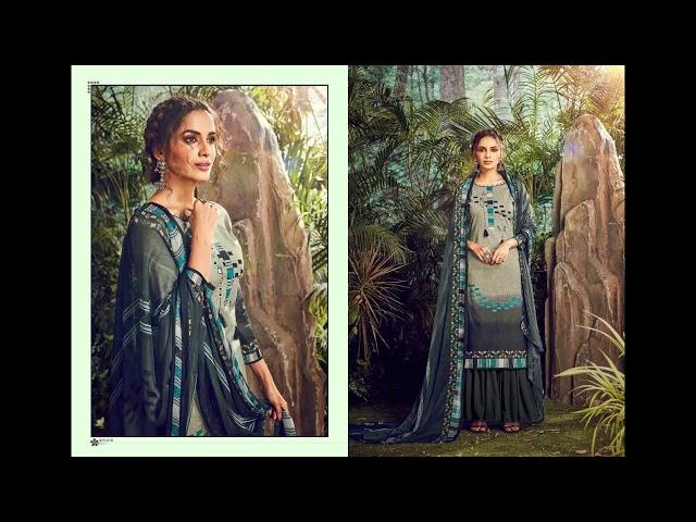 Farhana Belliza Designer Studio Plazzo Style Suits Cotton Digital Style Casual Wear Manufacturer