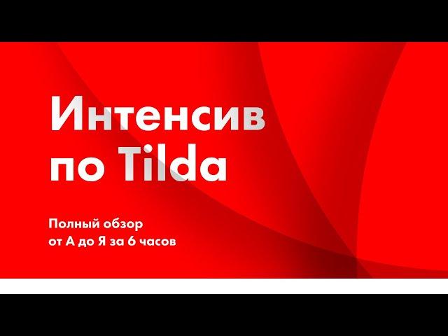 Интенсив по Tilda.cc — полный обзор от А до Я за 6 часов