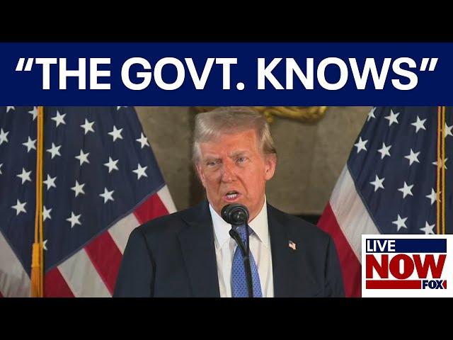 Trump on NJ drones: 'Biden admin knows'  | LiveNOW from FOX