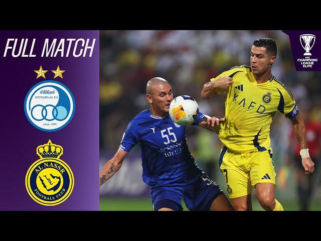 Esteghlal FC (IRN) - Al Nassr Club (KSA) | Full Match | AFC Champions League Elite™