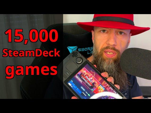 Linux based Steam Deck hits 15,000 games milestone