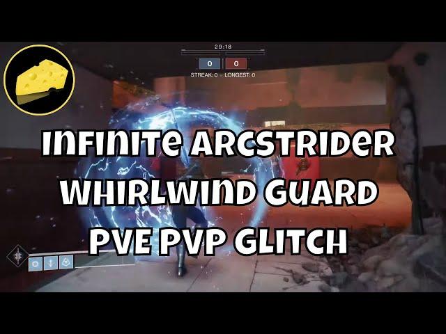 Infinite Arcstrider Block Glitch Whirlwind Guard PVE & PVP