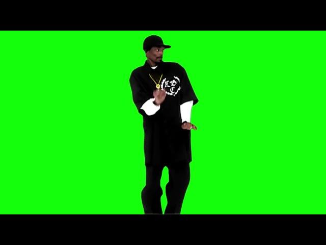 Snoop Dogg Smoke Weed Dance | Green Screen Colored Version