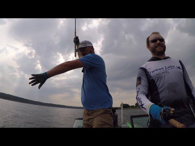 Late Summer Crappie fishing on Truman Lake with Captain Jeff Faulkenberry