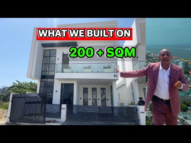 Lekki Land: What You Can Build On 250sqm Half Plot | Cheap House In Lagos