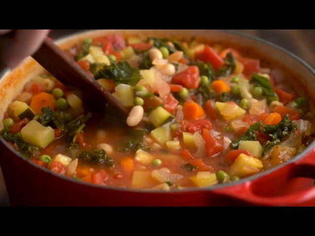 Italian Minestrone Soup Recipe