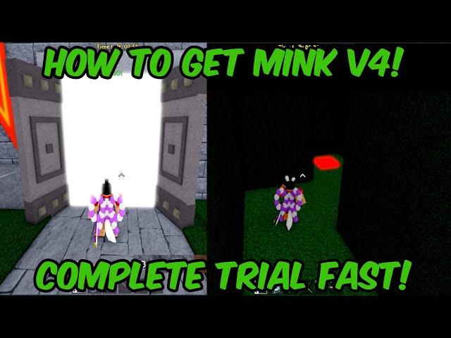 How To Complete Trial of Speed! (Get Mink V4 FAST!) | Blox Fruits Update 18 Race Awakening Guide