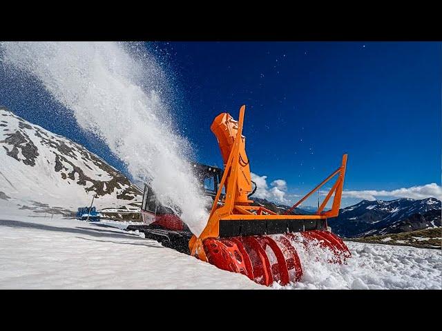 Get Ready to Be Amazed: The World's Biggest Snow Removal Machines!