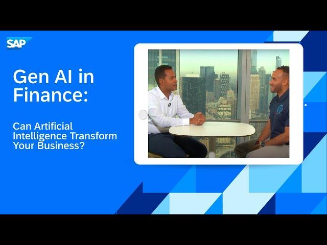 Generative AI in Finance: Can Artificial Intelligence Transform Your Business?