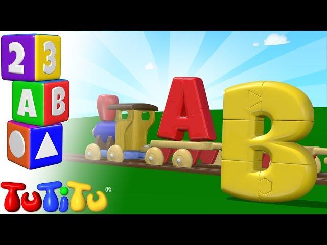 ABC Puzzle   Babies and Toddlers Learning the Alphabet with TuTiTu Toys  TuTiTu Preschool