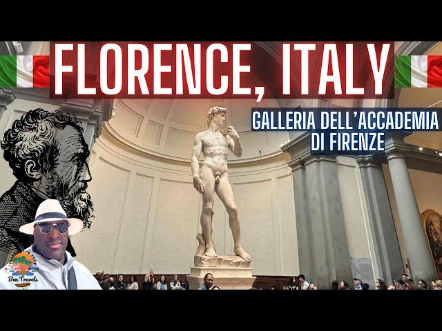 Statue of David by Michelangelo in Florence Italy | Galleria dell’Accademia di Firenze 