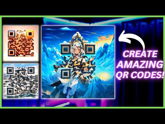 Create Fully Working AI QR Code Art Like This!