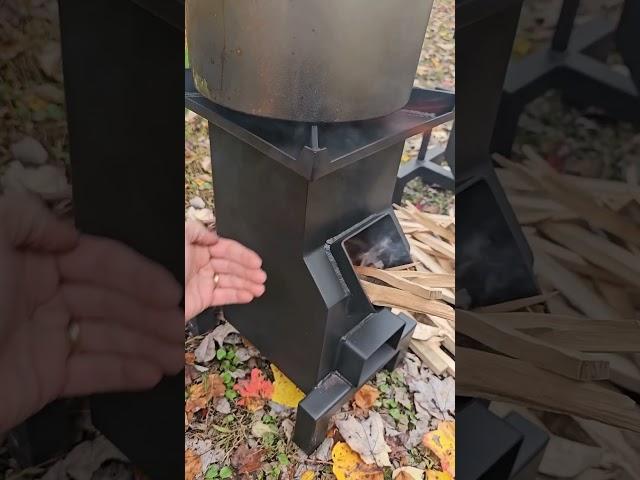 Titan Rocket Stove  from Minutemanstove.com - use discount code WOODSBOUND for 10% off