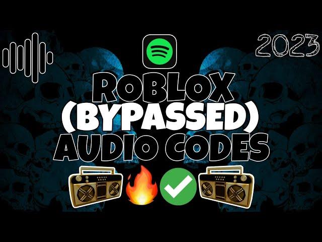 300+ New Roblox Audio Codes/IDs *BYPASSED* [WORKING ️] October 2023