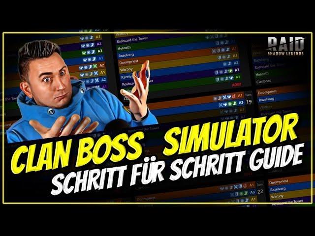 Raid: Shadow Legends | Clan Boss Simulator GUIDE | Schritt für Schritt Anleitung