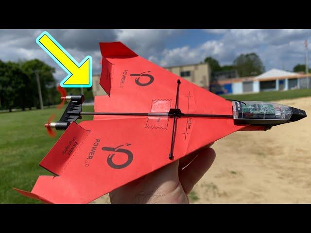 POWERUP 4.0 App Controlled Paper Airplane Kit ️ Gadgetify