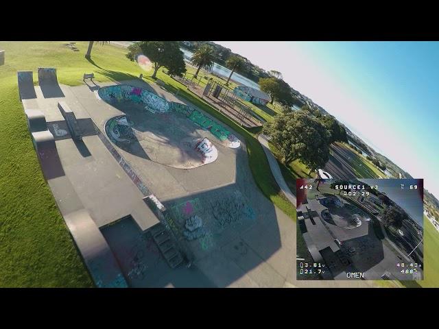 Whaingaroa, Raglan Skate park OMEN FPV