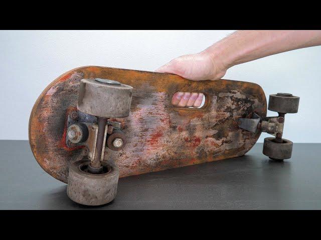 Restoration Vintage Skateboard Complete Process