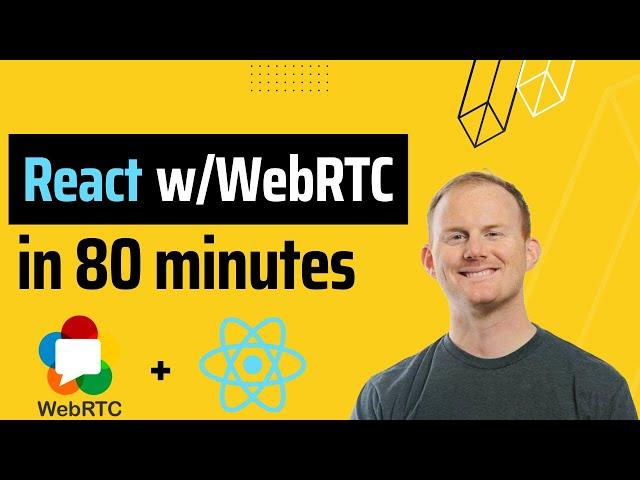 Want to make a video chat app with React? Watch this video for WebRTC!