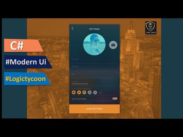 C#-Modern Ui Design Applications Lecture-10