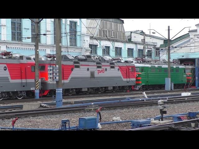 DIESEL AND ELECTRIC LOCOMOTIVES RAFT "KRASNOYARSK MAIN"