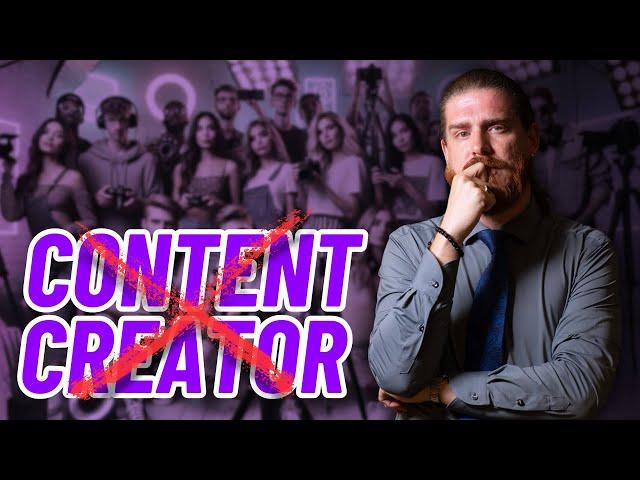 CONTRO IL CONTENT: l'Artista NON è un Content Creator