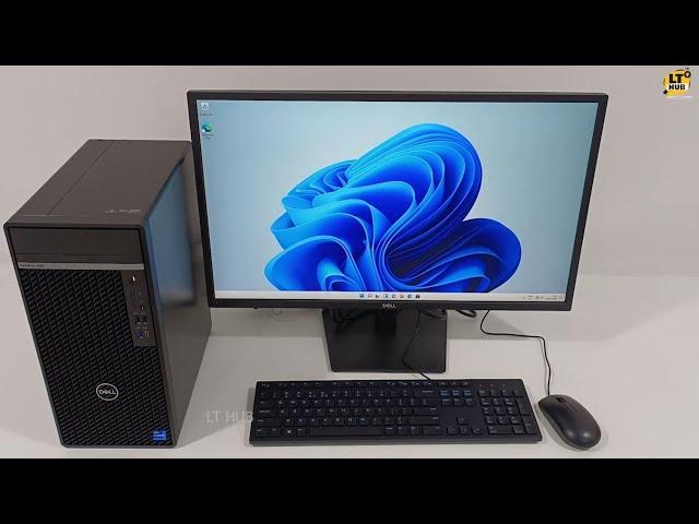 Dell Desktop Unboxing | Dell OptiPlex 7090 Desktop Computer Unboxing | Dell 27 inch Display | LT HUB